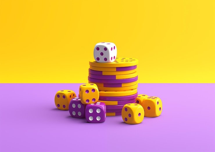 Antarmuka Lightning Dice di slotdemo menampilkan pilihan taruhan dan hasil real-time